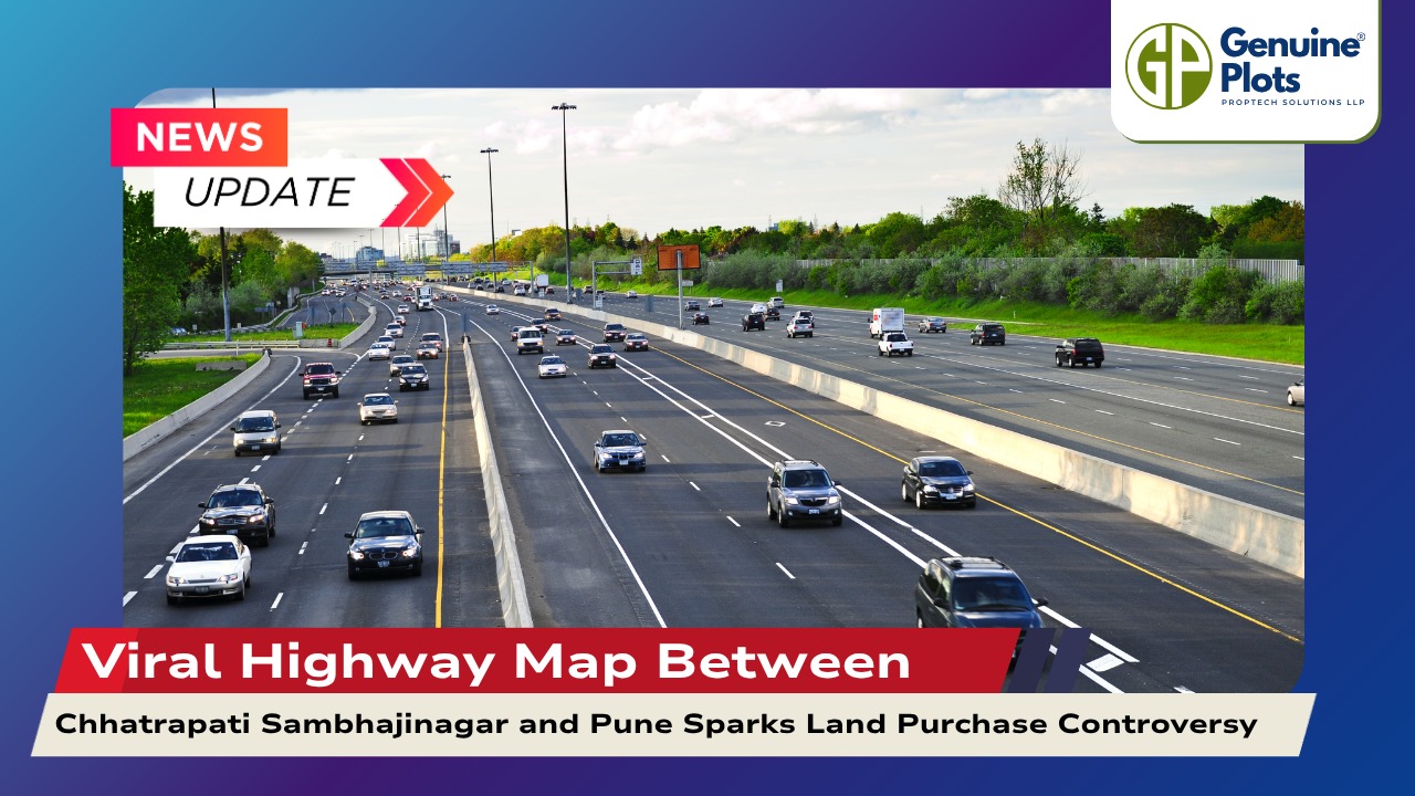 Viral Highway Map Between Chhatrapati Sambhajinagar and Pune Sparks Land Purchase Controversy